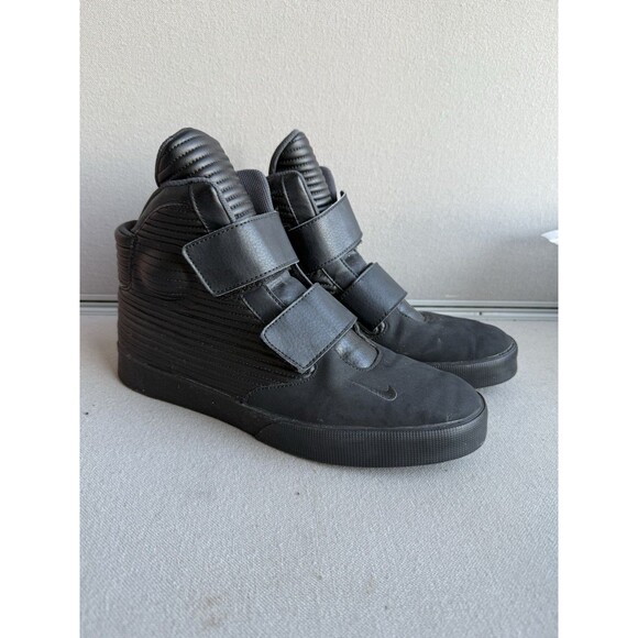 Nike Flystepper 2K3 Triple Black Men’s Size 11 High Top Sneakers - Picture 1 of 6